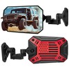 JOYTUTUS Mirrors Doors Off Doors On Compatible with Wrangler TJ