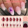 Lifextol 576pc Round Almond Press on Nails Medium Fake Nails