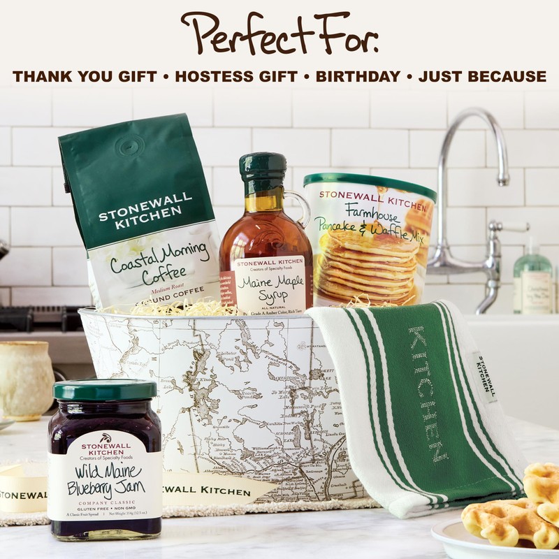 Stonewall Kitchen, Down East Morning 5-Piece Gift Set