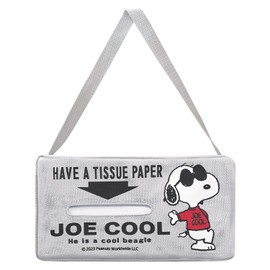 Meibo SN116 Snoopy Tissue Case with Velcro Strap Gray