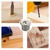 Pack of 30 Wooden Dowel Centring Tips, Solid Dowel Marker