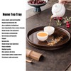 Bamboo Tea Tray Japanese Simple Novel Beautiful Resin Walnut Tea