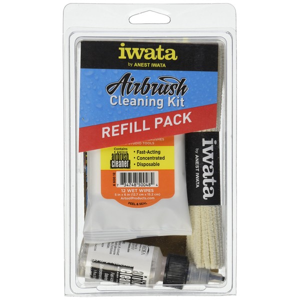 Iwata-Medea Airbrush Cleaning Kit Refill Pack