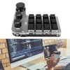 Programmable Keyboard with RGB 3 Knob 12 Keys 2.4G USB