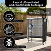 Bird Cage Covers for Night,38”L×23”W×51”H,420D Fabric Washable Waterproof Large Dust