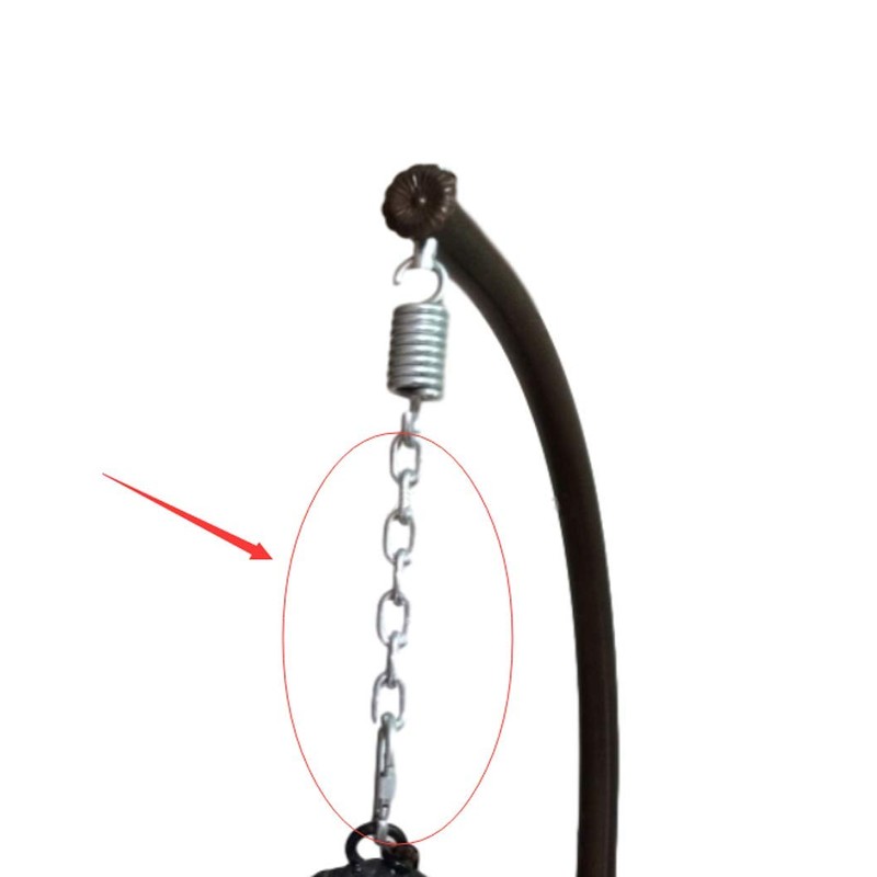 Hammock Chair Ultimate Hanging Hardware Kit-Hammock Iron Chain and Spring