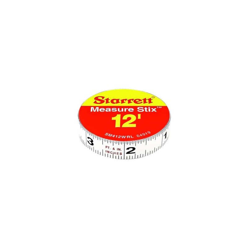 SM412WRL 1/2"X12' MEASUR