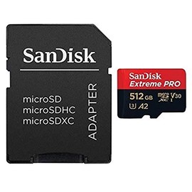 SanDisk 512GB Memory Card Micro Extreme Pro Works withInsta360 One RS Twin, One RS 4K, One RS 1-inch Action Camera (SDSQXCZ-512G-GN6MA) Bundle with (1) Everything But Stromboli MicroSD Card Reader