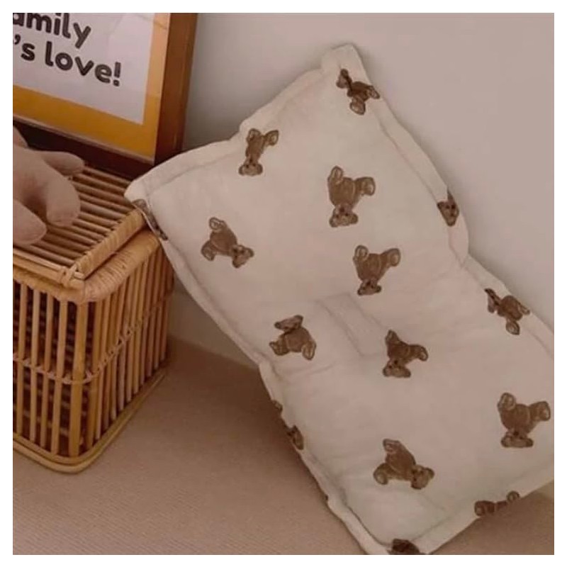 Mystery Girl Bear Crib Bedding and Pillow Set (120x150cm 1