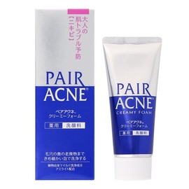 Lion Pair Acne Cream 14g Acne Treatment Pimples Removal Cream Pair Acne Creamy Foam Facial Wash Gentle Antibacterial:_Pair Acne Facial Wash