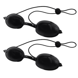 Pack of 2 Safety Glasses, Laser Glasses, Sunglasses, Conservatory Glasses, Laser Hair Removal Glasses, Laser Safety Glasses, Suitable for Beauty Locks, Eye Protection Glasses for Beauty Devices