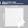 Heavy Duty Underpads 40"X40" Super Sized Chucks Pads 180 Grams
