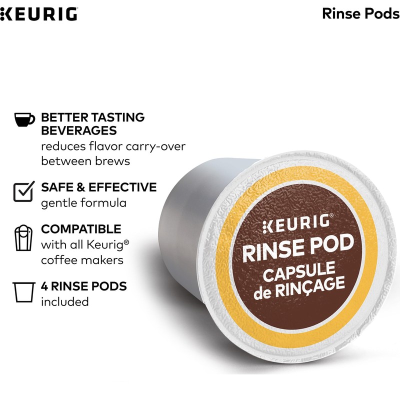 Keurig Brewer Cleanse Kit For Maintenance Includes Descaling Solution &