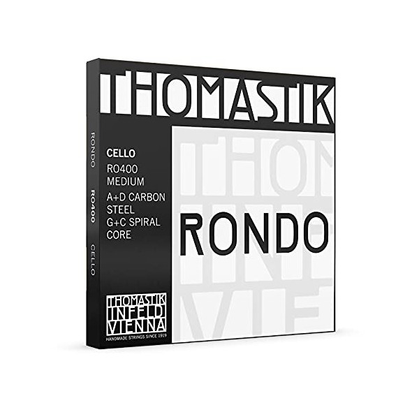 Thomastik-Infeld Rondo Cello A String RO41 Carbon steel core, Multialloy Wound for Advanced & Pro Players - Soloistic Power – Expressive Focus – Sonorous, Deep Sound – Long Lifespan - Made in Vienna