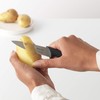 Brabantia Tasty+ Coltello Spelucchino, Dark Grey