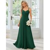 Ever-Pretty Ever-Pretty Women's Chiffon Adjustable Spaghetti Strap Deep V-Neck Backless