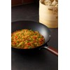 Helen's Asian Kitchen Deluxe Pre-Seasoned Wok, Non-Stick Carbon Steel and