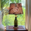 Lamp Shade Light Bulb Clip Adapter,Lamp Shade Holder Includes Finial
