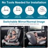 DoHonest Baby Car Camera 7-Inch: USB Plug and Play Easy