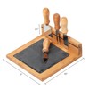 Chef's Basics Select 6-Piece Slate Cheese Board Set, Multicolor