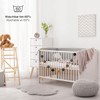 Laleni Jersey Fitted Sheet for Side Bed, Oeko-Tex Certified Bassinet/Pram