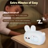 Bunny Alarm Clock with Night Light for Kids with Sleep