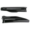 Acerbis Lower Fork Cover Set Black - Fits: Kawasaki KX250F