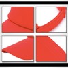 White Fang CA019 Women's Visor Sun Visor, Solid, Hat, Stylish,
