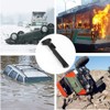 MOTORBUDDY 2-Pack Car Safety Hammer, 3-in-1 Auto Emergency Escape Hammer