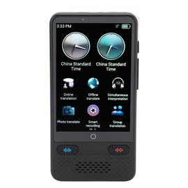 Voice Translator Device, 138 Languages Real-time Translation, Portable Intelligent Voice Translator, Two-Way Instant Translator for Travel Companies