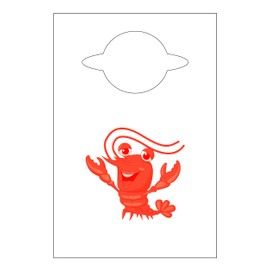 MGTECH 16 Pack 23 Inch Disposable Crawfish Bibs Thick Funny Plastic Lobster Apron for Adults