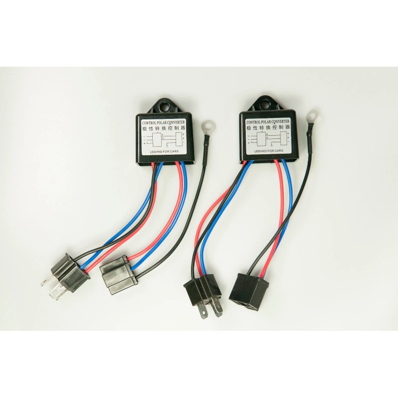 SparkHID 2X H4 HB2 9003 reversed polarity polar Negative switch