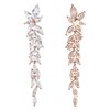 EVER FAITH Marquise Cut Cubic Zirconia Earrings for Women Drop