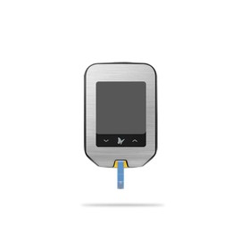 MightySkins Skin Compatible with Abbott Freestyle Precision Neo - Cold Steel | Protective, Durable, and Unique Vinyl Decal wrap Cover | Easy to Apply, Remove, and Change Styles | Made in The USA