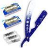Kazakiri Men's Planet Blue Razor (Supervised by a Professional Barber),