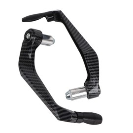 KIMISS Universal 7/8in 22mm CNC Aluminum Handlebar Brake Clutch Lever Hand Guard Protector Motorcycle Brake Protector for Motorbike, Scooters, Electric Cars, Mountain Bikes