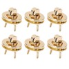 10 Sets/Pack Purse Lock Classic Style 2.1x2.7cm / 0.8x1.1in Replaceable