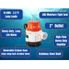 Seaflo 4700 GPH 24v Heavy Duty Electric Bilge Pump (4700gph