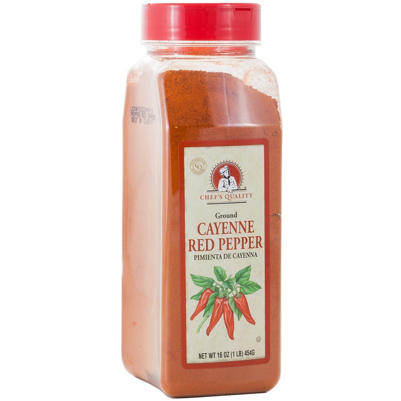 Chef's Quality Ground Cayenne Red Pepper Powder - (16Oz)