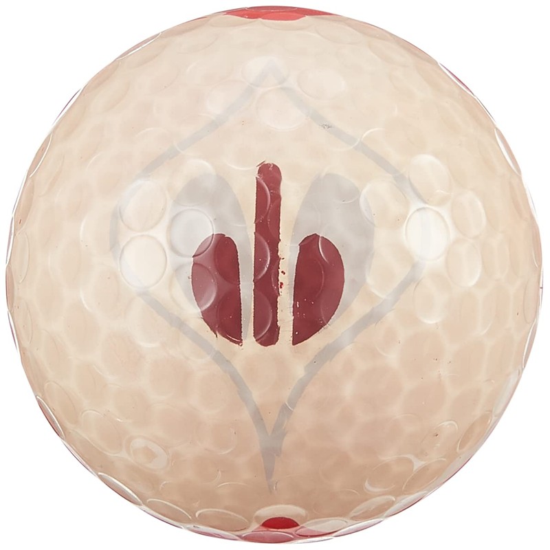 Hokshin Trading BALL134 Golf Ball, Apple Fruit Ball