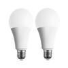 GODUORA 2-Pack 3-Way Light Bulbs, 50/100/150W, Cool White 4000K,Three Way