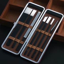 7 Pcs Pedicure Knife for Ingrown Nails,Decorative Foot Knives for Ingrown Callus Shaver Feet Nail Correction Pliers Scissors Corn Remover with Storage Bag