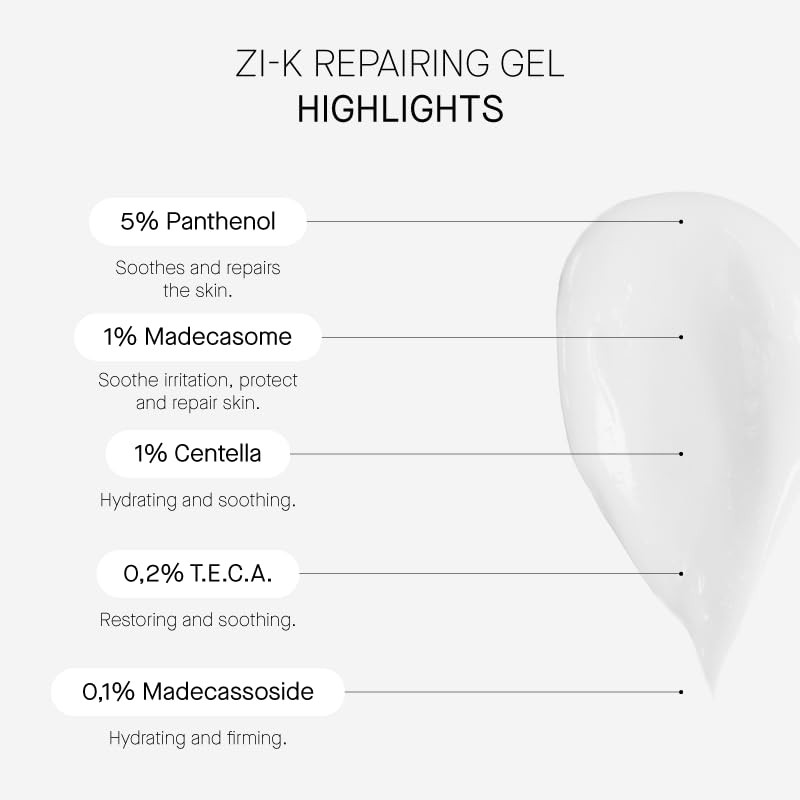 TRANSPARENT LAB - Zi-K® Cica Repairing Gel