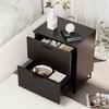 Royal Windsor Fluted Nightstand Set of 2 with 2 Drawers,