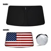 D-Lumina US Flag Winshield Sun Shade for 2012-2022 VW Passat,