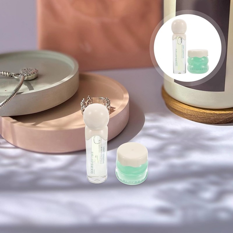 2 Piezas Set de Bálsamos Labiales Hidratantes de Glicerina
