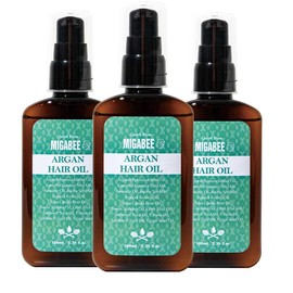 Migabi 미가비 아르간헤어오일 100ml 3개 코튼블랑향 Migabi Argan Hair Oil 100ml 3pcs Cotton Blanche Scent