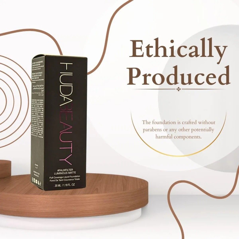 Hudabeauty Base Luminosa Mate Huda Beauty 200b Shortbread Ma