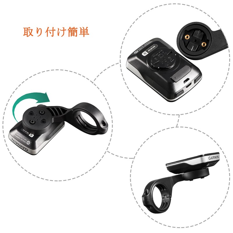 Miimall Garmin Edge Universal Outfront Mount Garmin Edge 1040/1030 Bicycle