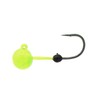 Soft-Lock Tungsten Jig Head (Chartreuse, 1/32oz - Hook #4)